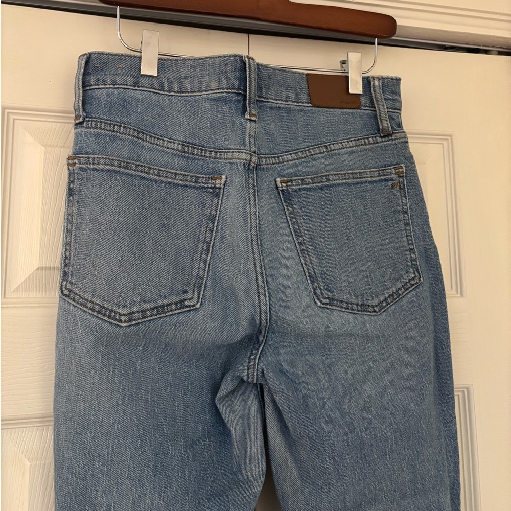 MADEWELL The Perfect Vintage Crop Jeans with Raw Hem - Picture 9 of 11